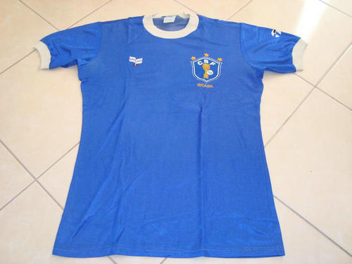 maillot de foot brésil exterieur 1983 rétro