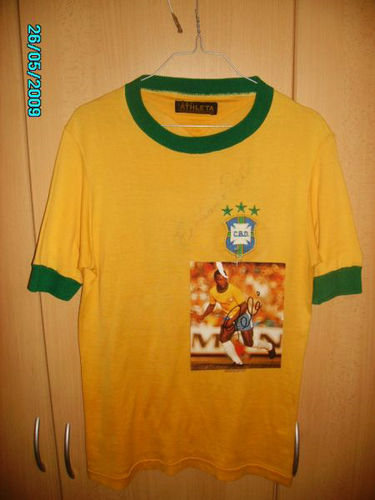 maillot de foot brésil réplique 1971-1972 rétro