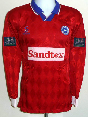 maillot de foot brighton and hove albion exterieur 1997 rétro