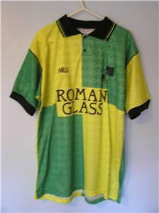 maillot de foot bristol rovers exterieur 1992-1993 rétro