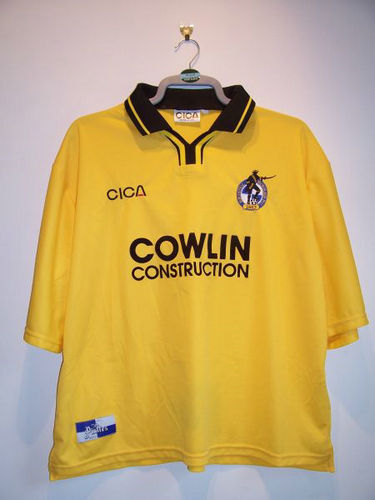 maillot de foot bristol rovers exterieur 1998-1999 rétro