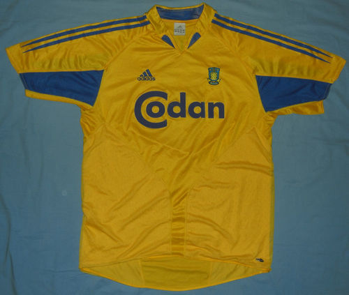 maillot de foot brøndby if domicile 2004-2006 rétro