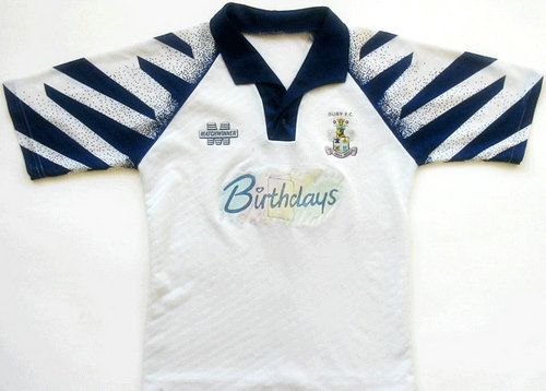 maillot de foot bury fc domicile 1993-1994 pas cher