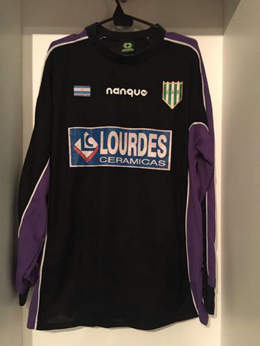 maillot de foot ca banfield gardien 2004 rétro