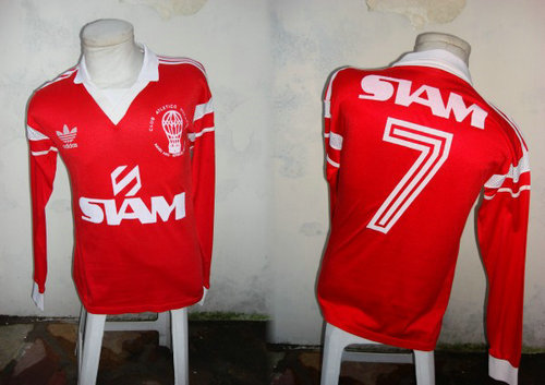 maillot de foot ca huracán exterieur 1989 pas cher