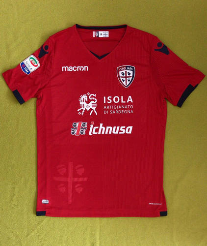 maillot de foot cagliari calcio third 2017-2018 pas cher