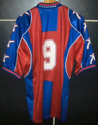 maillot de foot calcio catane domicile 2000-2001 rétro