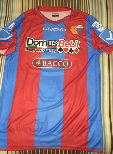 maillot de foot calcio catane domicile 2017-2018 rétro