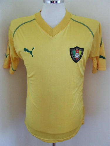 maillot de foot cameroun exterieur 2003-2004 rétro