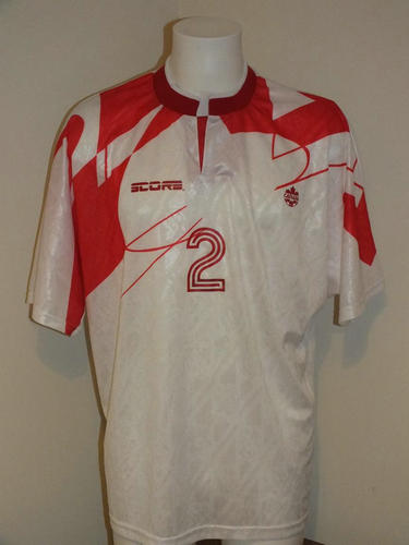 maillot de foot canada exterieur 1993-1995 rétro