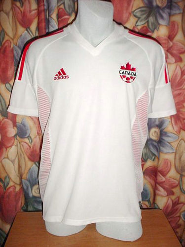 maillot de foot canada exterieur 2002 rétro