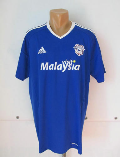 maillot de foot cardiff city domicile 2016-2017 rétro