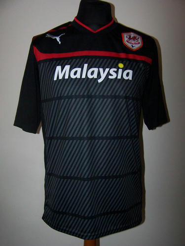 maillot de foot cardiff city exterieur 2012-2013 rétro