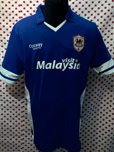 maillot de foot cardiff city exterieur 2014-2015 rétro