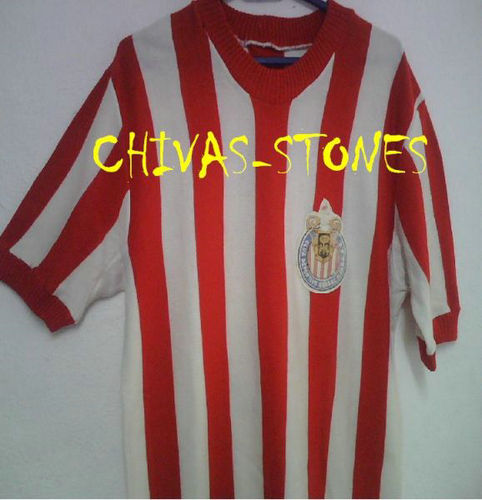 maillot de foot cd guadalajara domicile 1962-1963 pas cher