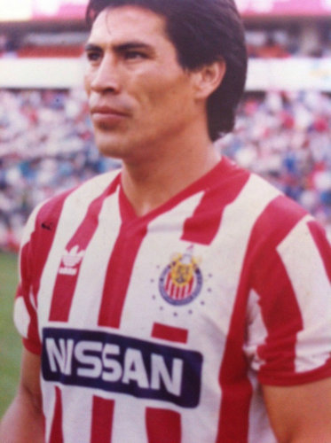 maillot de foot cd guadalajara domicile 1989-1990 pas cher