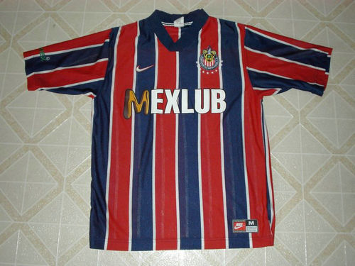 maillot de foot cd guadalajara exterieur 1996-1997 pas cher