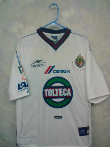 maillot de foot cd guadalajara exterieur 2001 pas cher