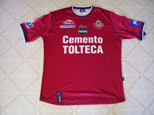 maillot de foot cd guadalajara exterieur 2002-2003 pas cher