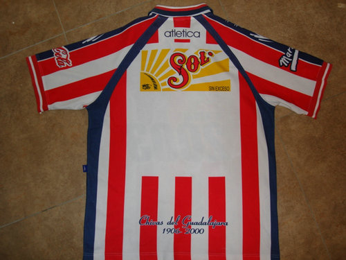 maillot de foot cd guadalajara particulier 2002-2003 pas cher