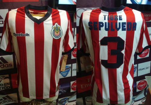 maillot de foot cd guadalajara particulier 2008 pas cher