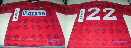 maillot de foot cd irapuato domicile 1997-1998 rétro