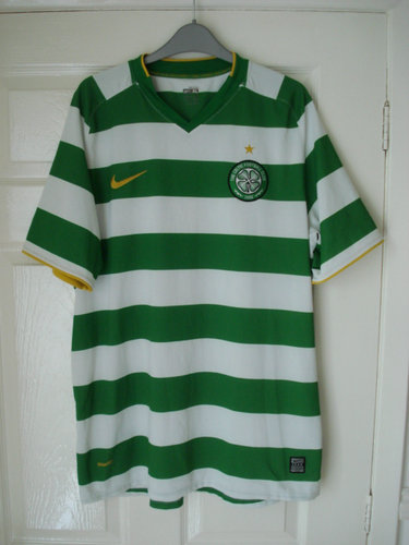 maillot de foot celtic glasgow domicile 2008-2010 pas cher