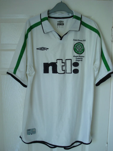 maillot de foot celtic glasgow exterieur 2001-2002 pas cher