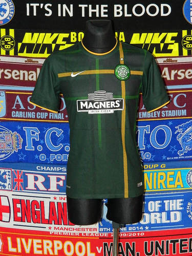 maillot de foot celtic glasgow exterieur 2014-2015 rétro