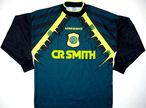 maillot de foot celtic glasgow gardien 1995-1997 rétro