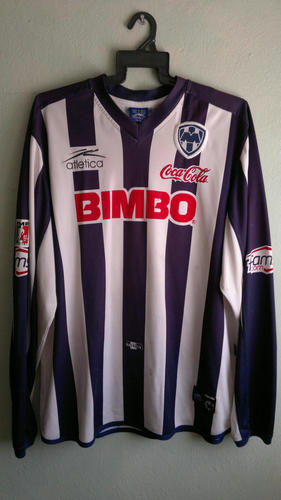 maillot de foot cf monterrey domicile 2001-2002 rétro