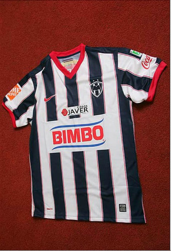 maillot de foot cf monterrey domicile 2009-2010 rétro