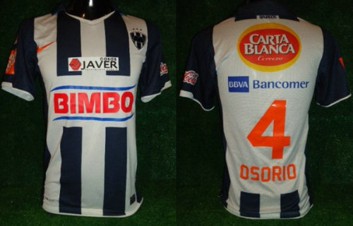 maillot de foot cf monterrey domicile 2010-2011 rétro