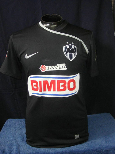 maillot de foot cf monterrey gardien 2008-2009 rétro