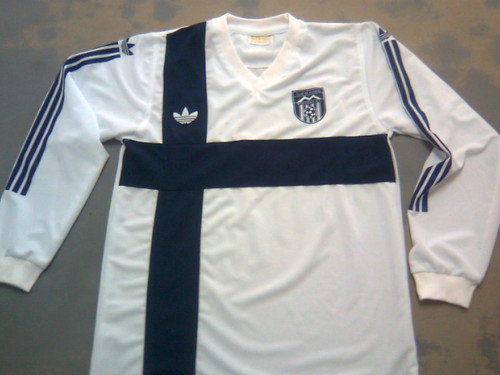 maillot de foot cf monterrey particulier 1985 rétro