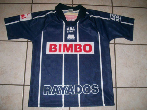 maillot de foot cf monterrey particulier 1998-1999 rétro