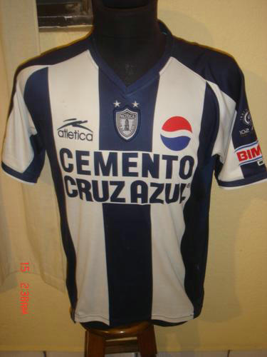 maillot de foot cf pachuca domicile 2002-2003 rétro