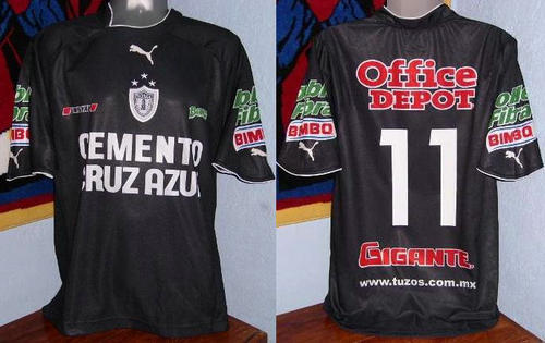 maillot de foot cf pachuca exterieur 2005 rétro