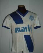 maillot de foot cf puebla domicile 1987 rétro