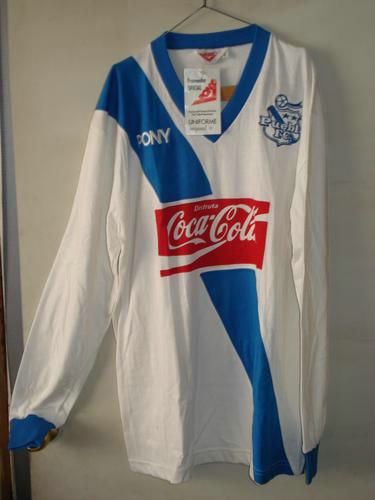 maillot de foot cf puebla domicile 1990-1991 rétro