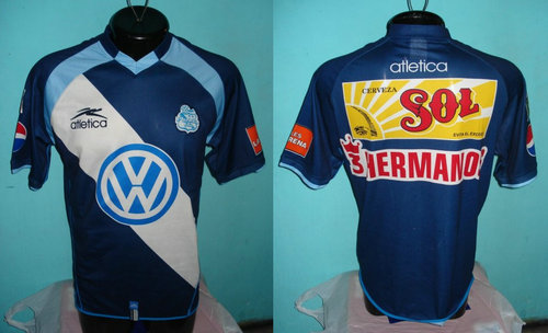 maillot de foot cf puebla exterieur 2001 rétro