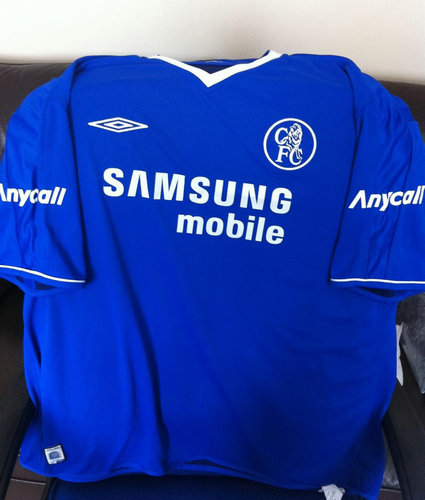 maillot de foot chelsea fc particulier 2004-2005 rétro