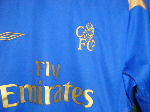 maillot de foot chelsea fc particulier 2005-2006 rétro