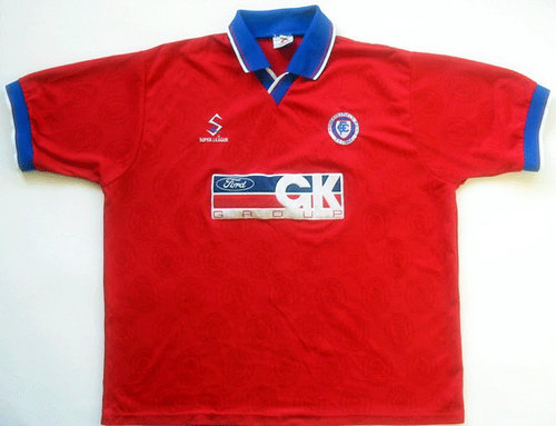 maillot de foot chesterfield fc exterieur 1997-1998 pas cher