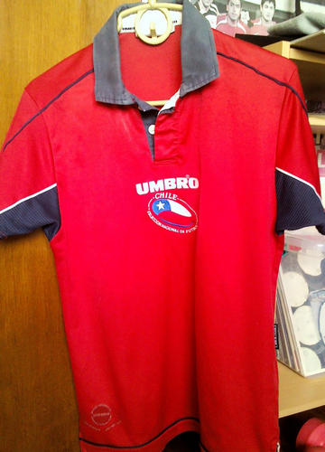 maillot de foot chili domicile 2000-2003 rétro