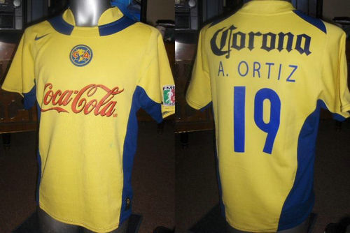 maillot de foot club américa domicile 2005 rétro