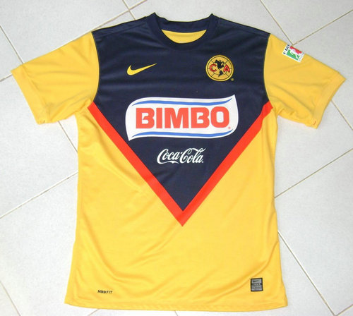 maillot de foot club américa domicile 2009-2010 rétro