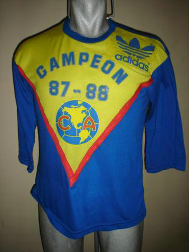 maillot de foot club américa particulier 1987-1988 rétro