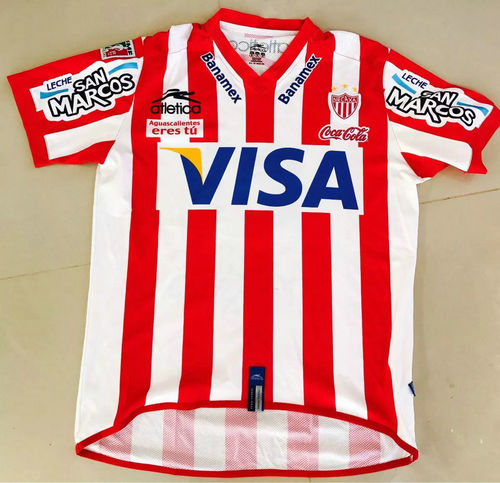 maillot de foot club necaxa domicile 2006-2007 rétro