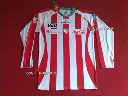 maillot de foot club necaxa particulier 2009 rétro